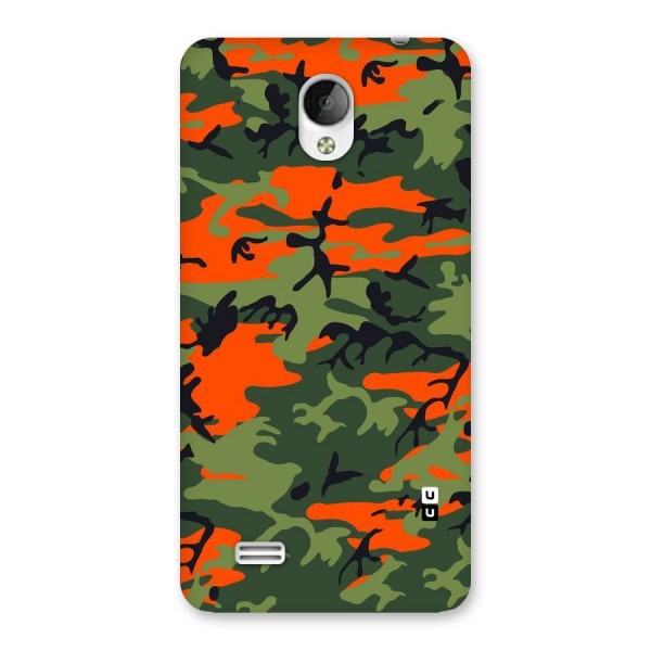 Army Pattern Back Case for Vivo Y21