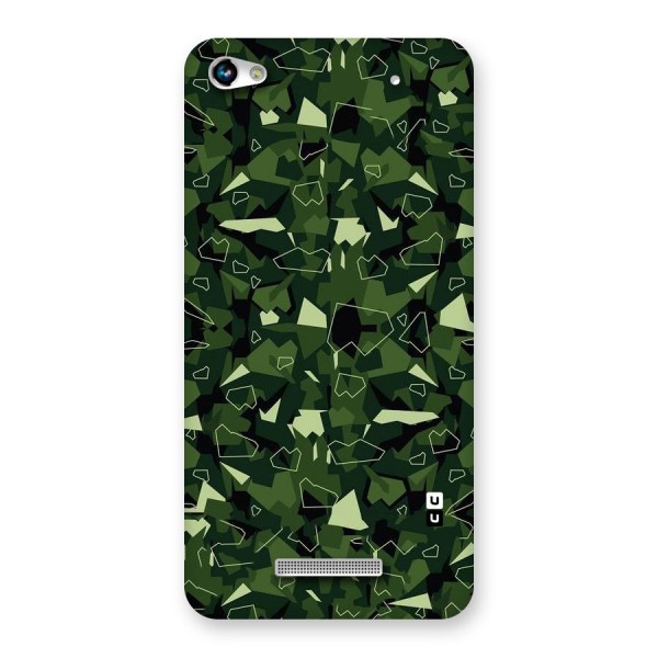Army Shape Design Back Case for Micromax Hue 2