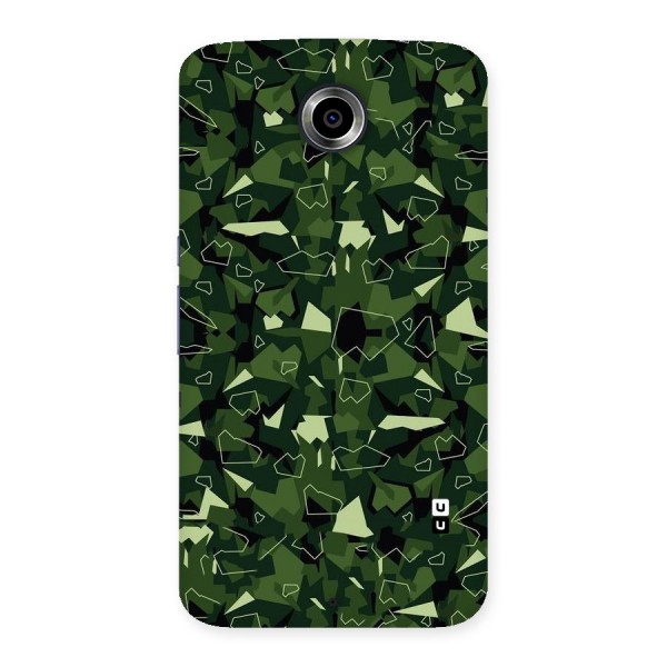 Army Shape Design Back Case for Nexsus 6