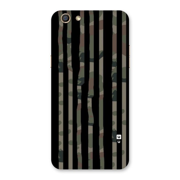 Army Stripes Back Case for Oppo F3