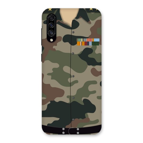 Army Uniform Back Case for Galaxy A30s