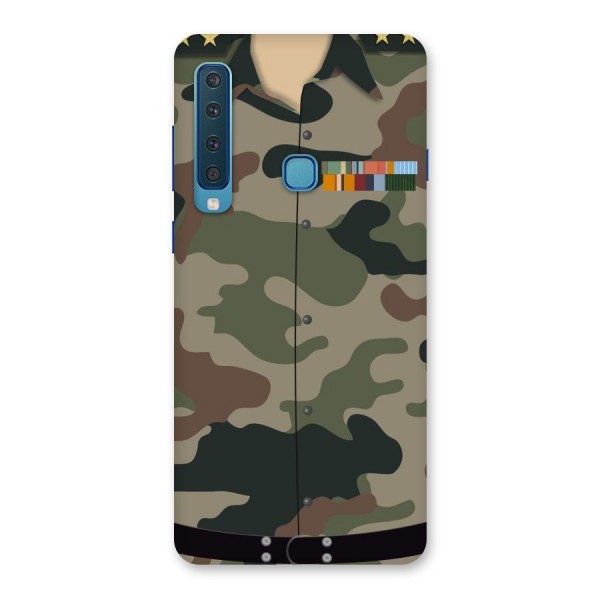 Army Uniform Back Case for Galaxy A9 (2018)