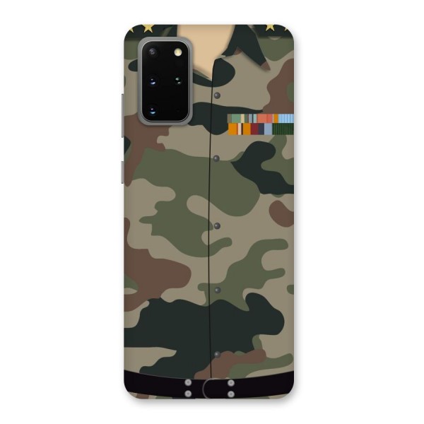 Army Uniform Back Case for Galaxy S20 Plus