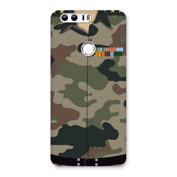 Army Uniform Back Case for Honor 8