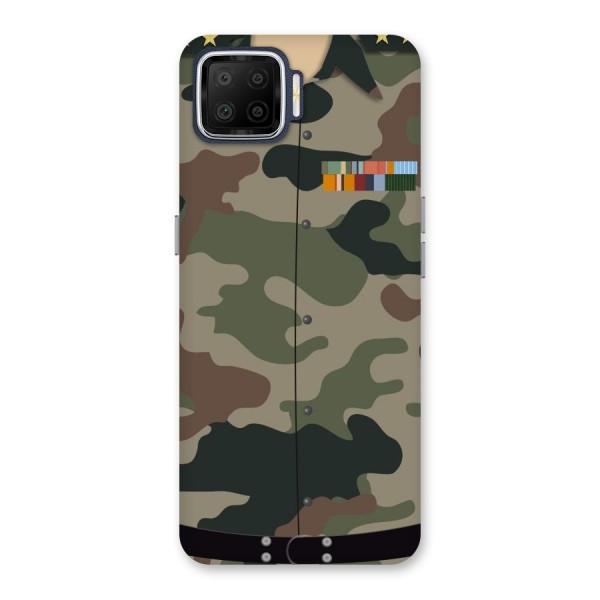 Army Uniform Back Case for Oppo F17