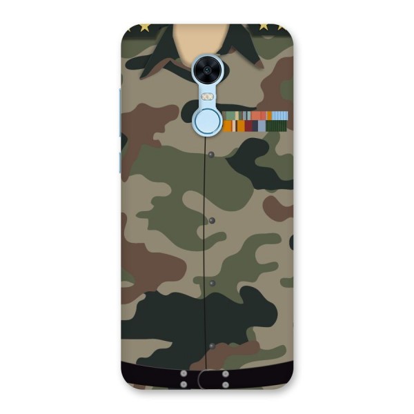 Army Uniform Back Case for Redmi Note 5