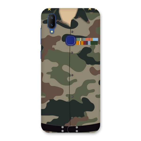 Army Uniform Back Case for Vivo V11