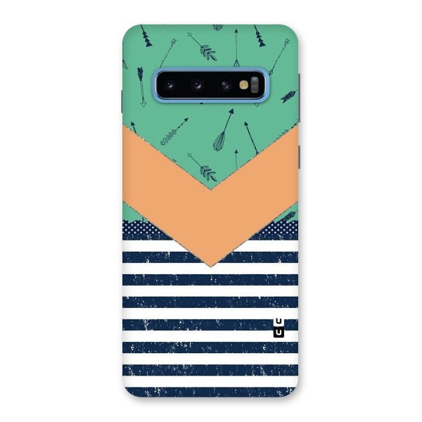 Arrows and Stripes Back Case for Galaxy S10
