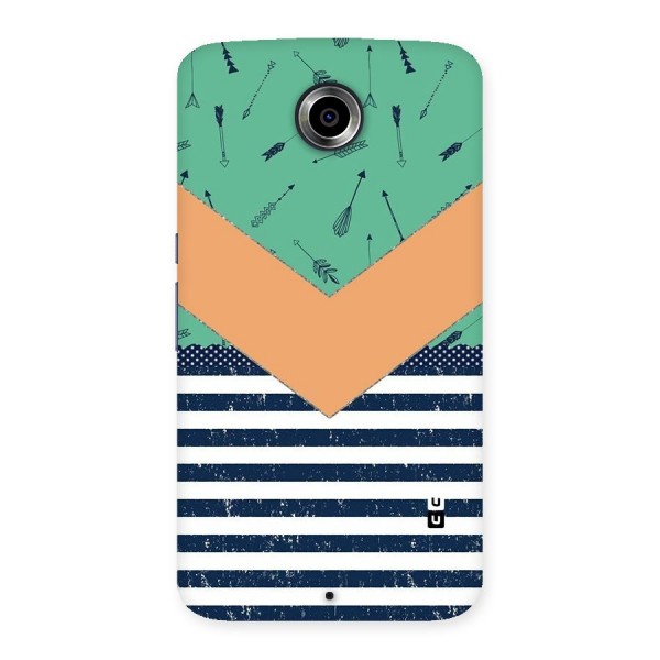 Arrows and Stripes Back Case for Nexsus 6