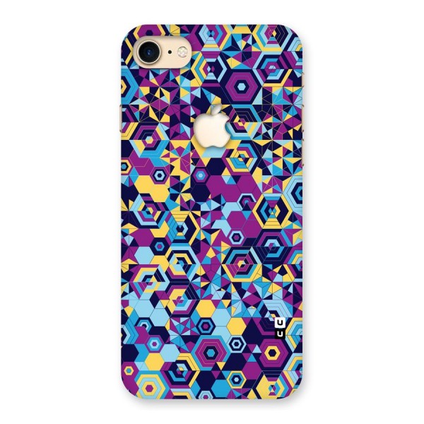 Artistic Abstract Back Case for iPhone 7 Apple Cut