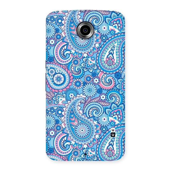 Artistic Blue Art Back Case for Nexsus 6