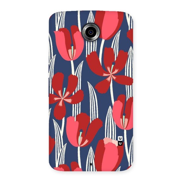 Artistic Tulips Back Case for Nexsus 6