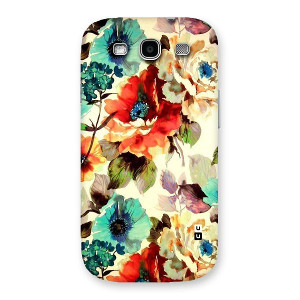 Artsy Bloom Flower Back Case for Galaxy S3 Neo