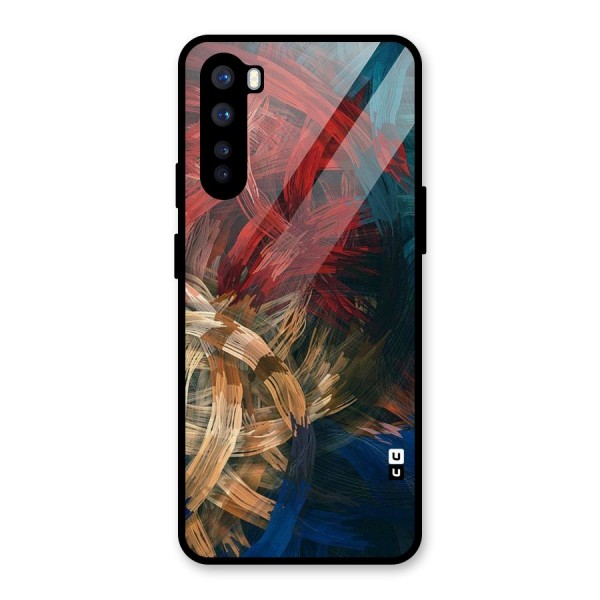 Artsy Colors Glass Back Case for OnePlus Nord