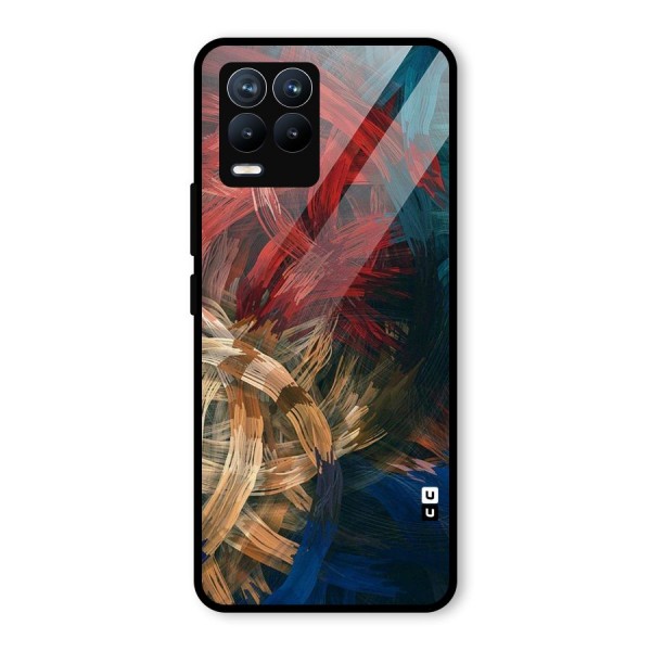 Artsy Colors Glass Back Case for Realme 8