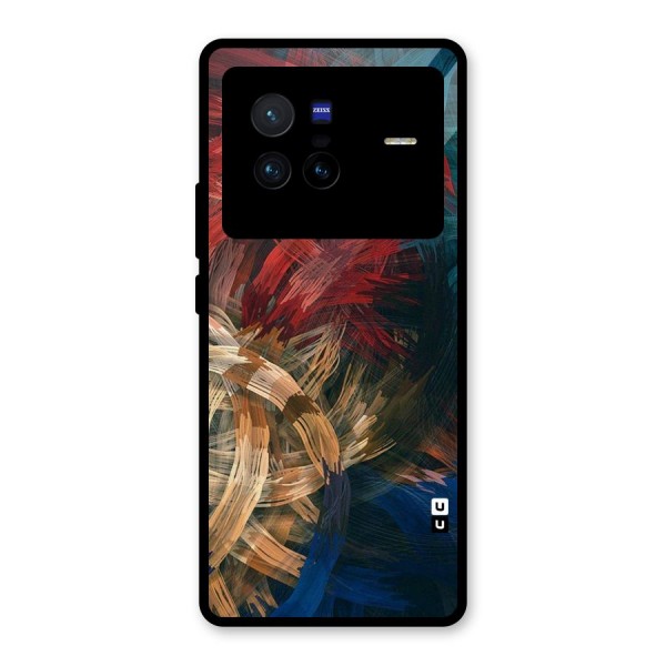 Artsy Colors Glass Back Case for Vivo X80