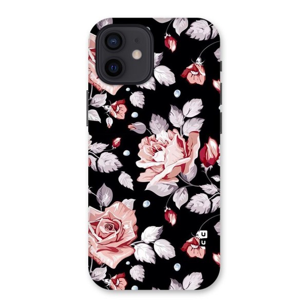 Artsy Floral Back Case for iPhone 12