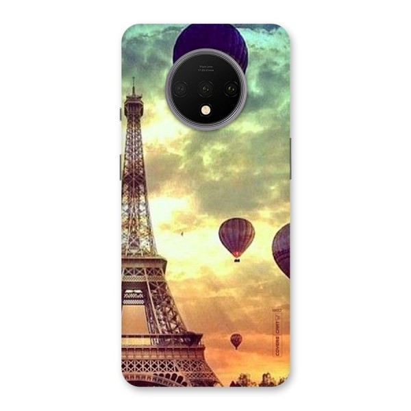 Artsy Hot Balloon And Tower Back Case for OnePlus 7T
