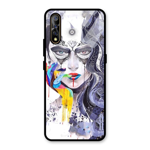 Astonishing Artwork Glass Back Case for Vivo S1