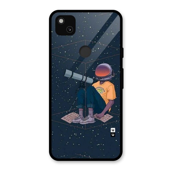 AstroNOT Glass Back Case for Google Pixel 4a