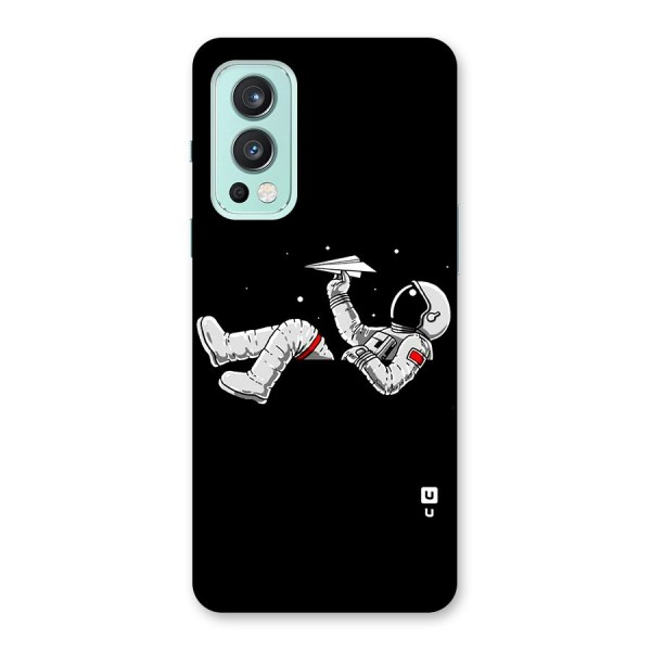 Astronaut Aeroplane Back Case for OnePlus Nord 2 5G