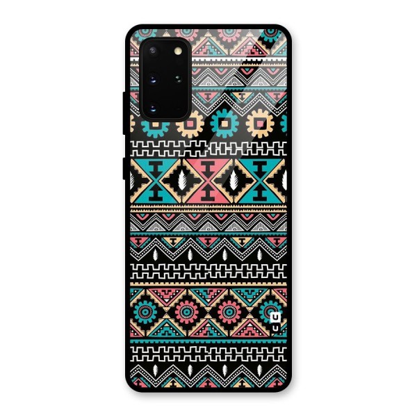 Aztec Beautiful Creativity Glass Back Case for Galaxy S20 Plus