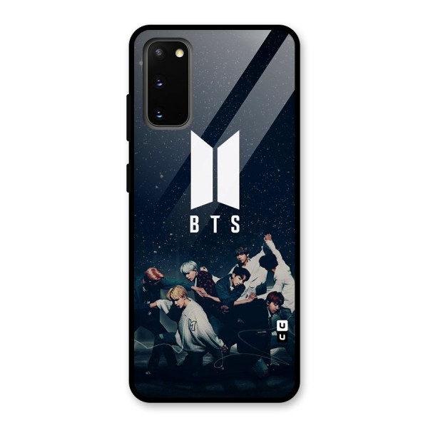 BTS Army All Glass Back Case for Galaxy S20