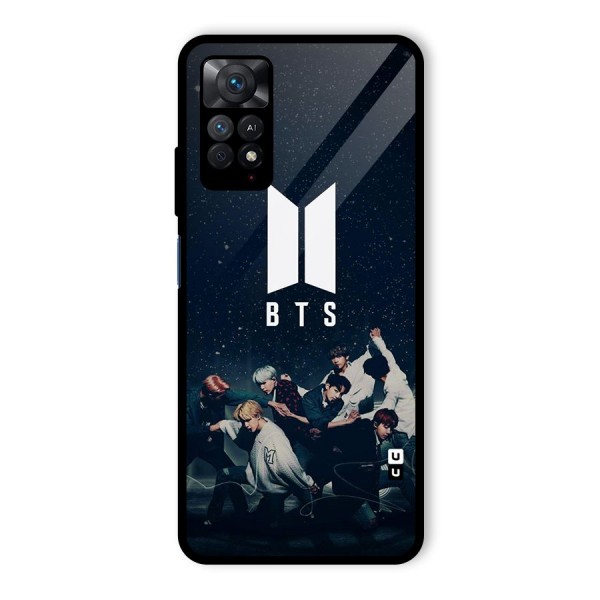 BTS Army All Glass Back Case for Redmi Note 11 Pro Plus 5G
