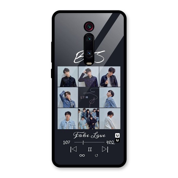 BTS Fake Love Glass Back Case for Redmi K20 Pro