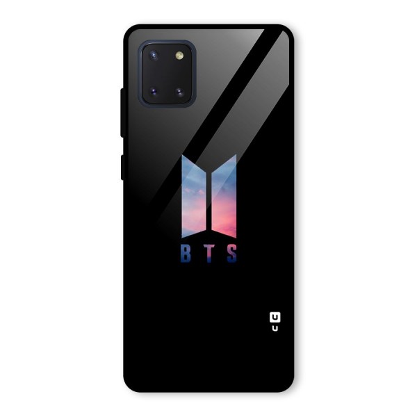 BTS Logo Sky Glass Back Case for Galaxy Note 10 Lite