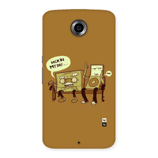 Back In Day Casette Back Case for Nexsus 6