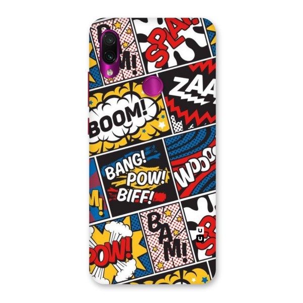 Bam Pattern Back Case for Redmi Note 7 Pro