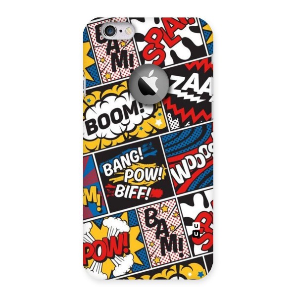 Bam Pattern Back Case for iPhone 6 Logo Cut
