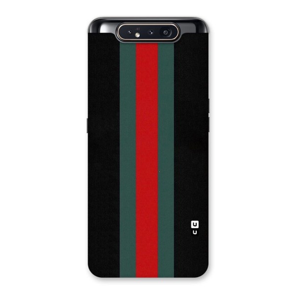 Basic Colored Stripes Back Case for Galaxy A80