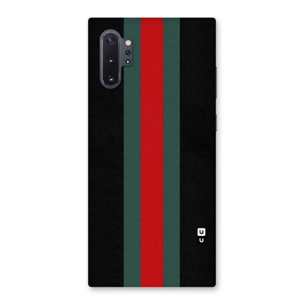 Basic Colored Stripes Back Case for Galaxy Note 10 Plus
