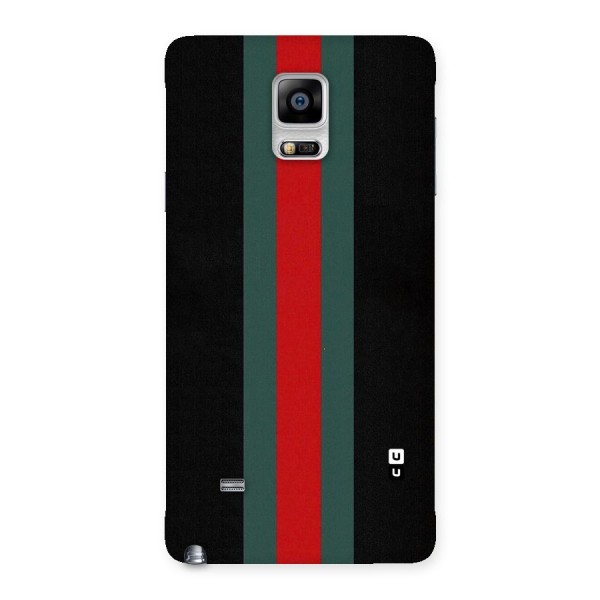 Basic Colored Stripes Back Case for Galaxy Note 4