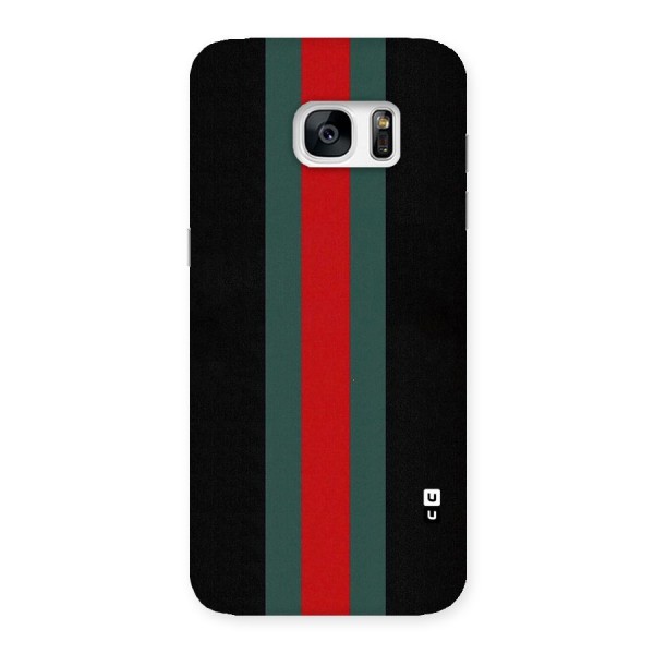 Basic Colored Stripes Back Case for Galaxy S7 Edge
