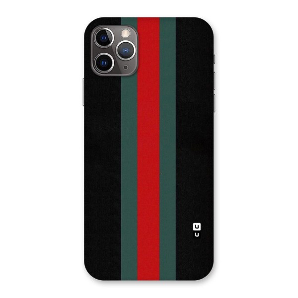 Basic Colored Stripes Back Case for iPhone 11 Pro Max