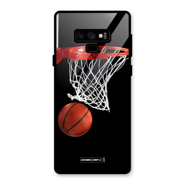 Basketball Glass Back Case for Galaxy Note 9
