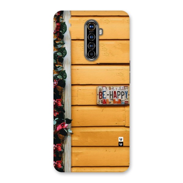 Be Happy Yellow Wall Back Case for Realme X2 Pro
