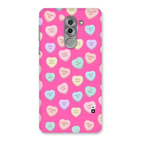 Be Mine Hearts Pattern Back Case for Honor 6X