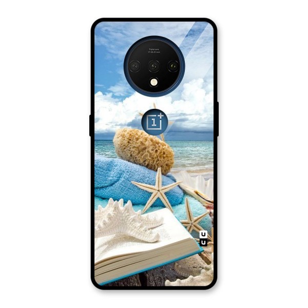 Beach Sky Glass Back Case for OnePlus 7T