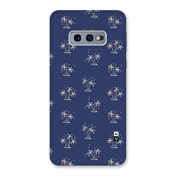 Beach Trees Back Case for Galaxy S10e