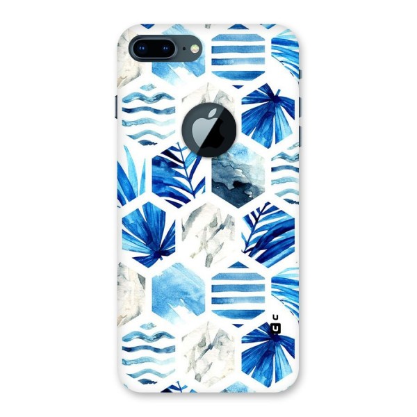 Beach Vibes Pentagon Design Back Case for iPhone 7 Plus Logo Cut