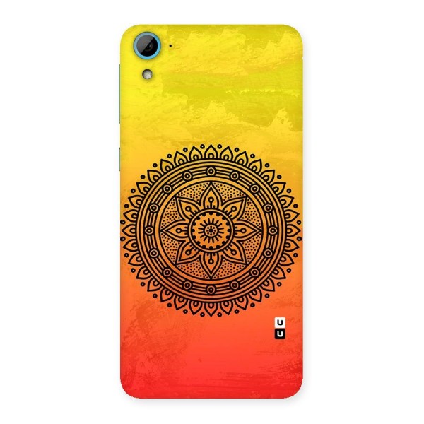 Beautiful Circle Art Back Case for HTC Desire 826