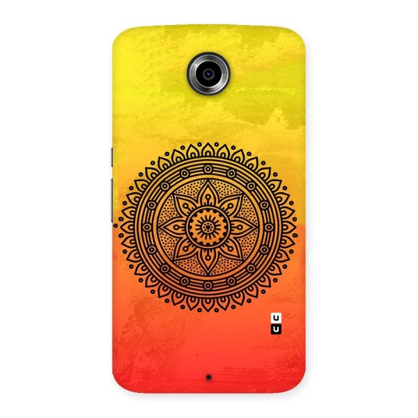 Beautiful Circle Art Back Case for Nexsus 6