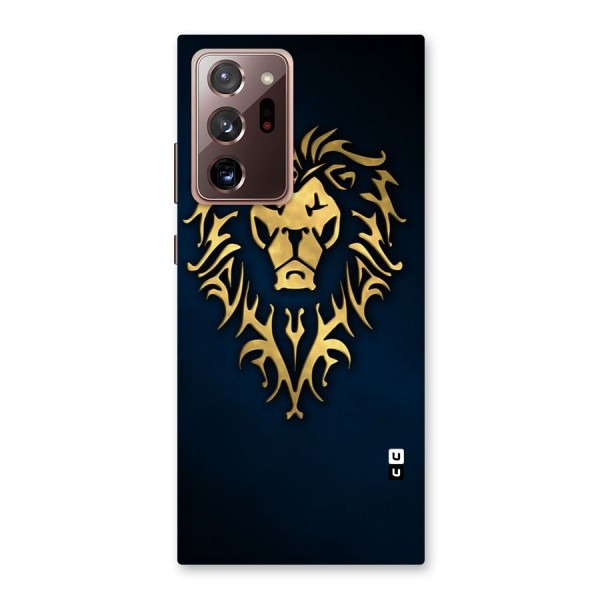 Beautiful Golden Lion Design Back Case for Galaxy Note 20 Ultra