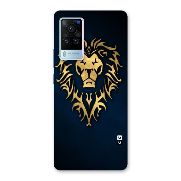 Beautiful Golden Lion Design Back Case for Vivo X60 Pro