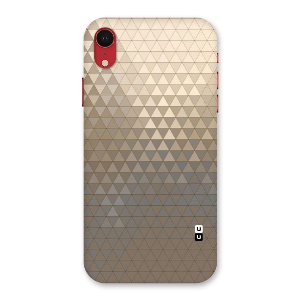 Beautiful Golden Pattern Back Case for iPhone XR