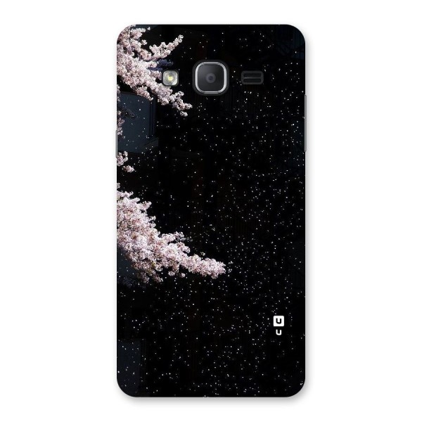 Beautiful Night Sky Flowers Back Case for Galaxy On7 2015